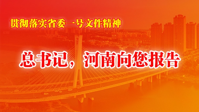 總書記，河南向您報告